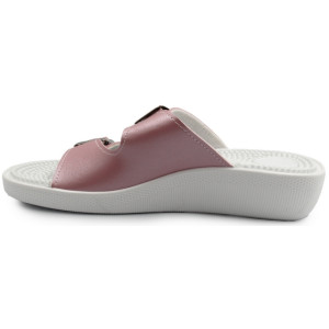 Klapki Damskie Do Pracy Masujące Fakirki  03/C2F Rosa Perlato Fin-Flex