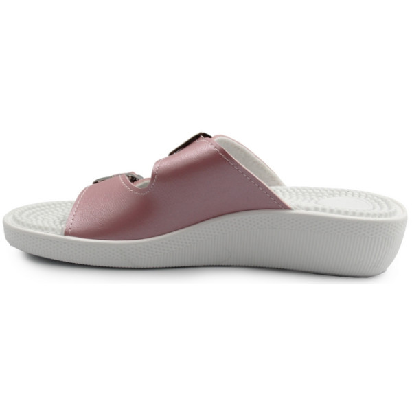 Klapki Damskie Do Pracy Masujące Fakirki  03/C2F Rosa Perlato Fin-Flex