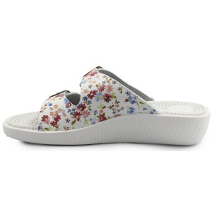 Damskie Klapki z Kolcami Masującymi Stopy Fakirki Damskie 03/C2F fiorato Fin Flex