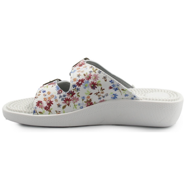 Damskie Klapki z Kolcami Masującymi Stopy Fakirki Damskie 03/C2F fiorato Fin Flex