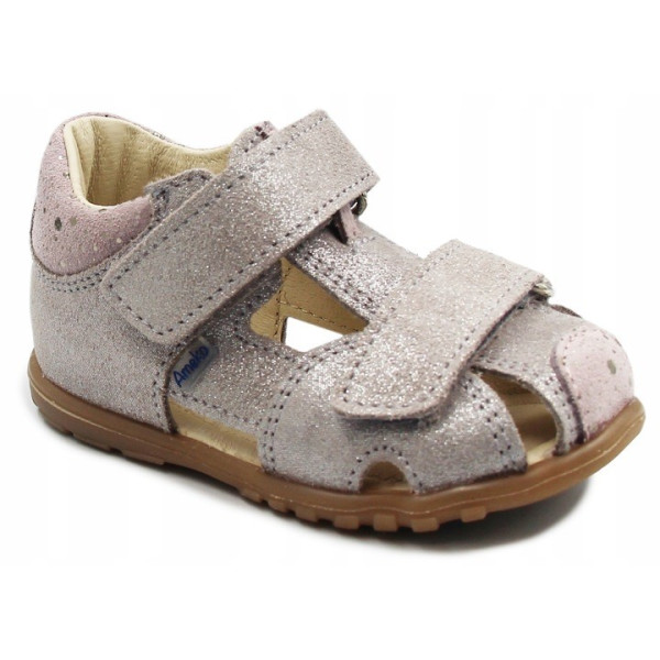 Sandały Dla Dziewczynki Ameko a8 Rio Szary