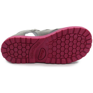 Kapcie profilaktyczne z obcasem thomasa do przedszkola Kornecki OR 117 morski szary