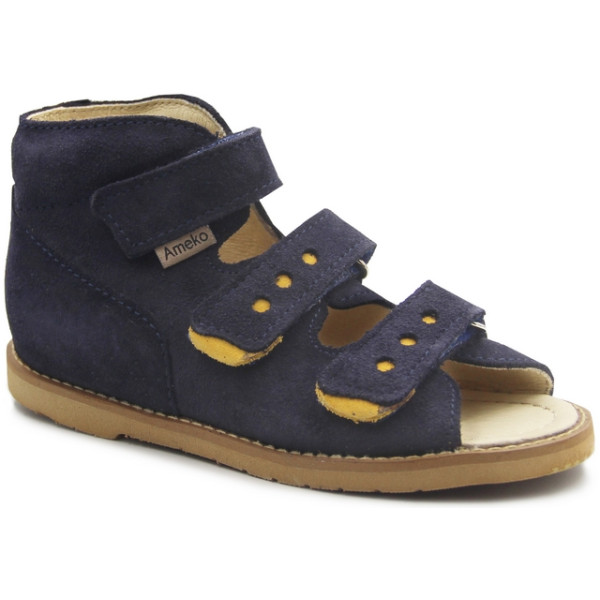 Kapcie Profilaktyczne Dla Chłopca Do Szkoły Przedszkola Granat Ameko