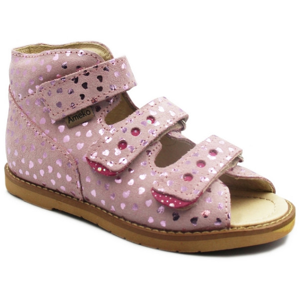 Kapcie Dla Dziewczynki Z Obcasem Thomasa W Serduszka Ameko