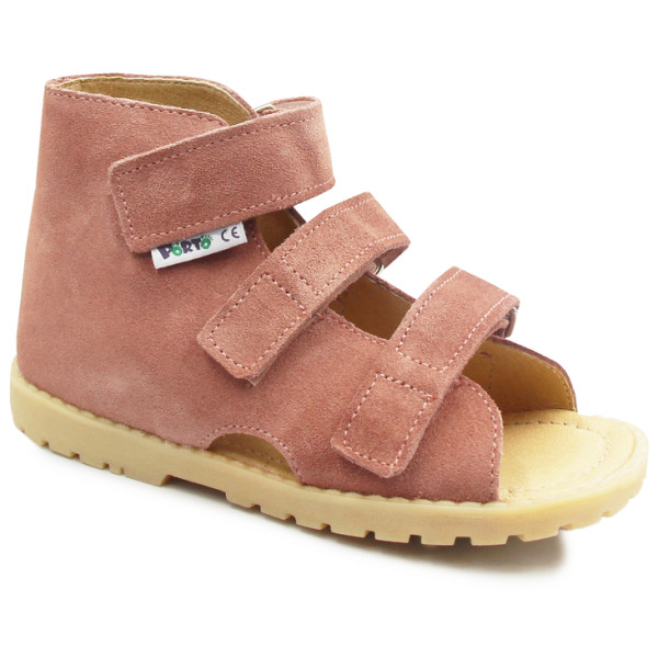 Profilaktyczne Sandały Dziecięce Z Obcasem Thomasa Mrugała 40 Róż