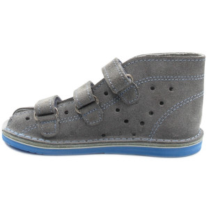 Obuwie profilaktyczne dziecięce Adamki 012N-26 popiel