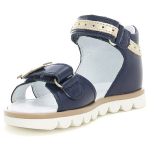 Granatowe eleganckie sandały dla dziewczynek na lato Bartek w-31946/spx