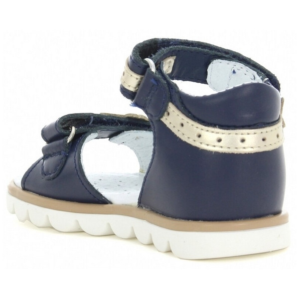 Granatowe eleganckie sandały dla dziewczynek na lato Bartek w-31946/spx