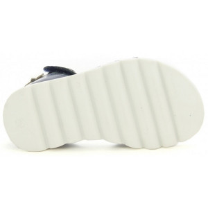 Granatowe eleganckie sandały dla dziewczynek na lato Bartek w-31946/spx