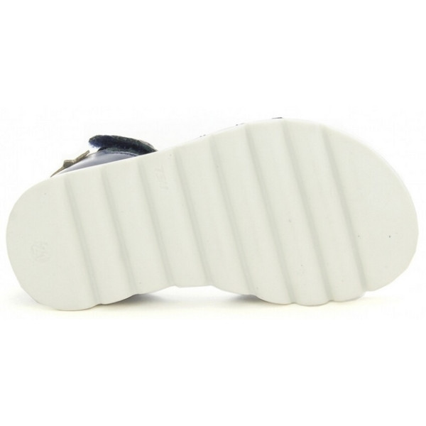 Granatowe eleganckie sandały dla dziewczynek na lato Bartek w-31946/spx