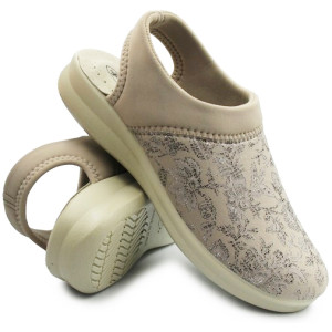 Półbuty z odkrytą piętą na...