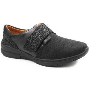 Półbuty Damskie Na Jesień Wiosnę Z Elstyczną Tkaniną Comfortabel 940243-01