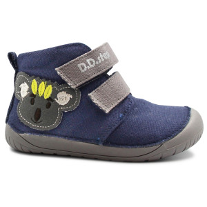 Buty Dziecięce Na Wiosnę Do Przedszkola Barefoot DD Step 070-12 Miś Koala