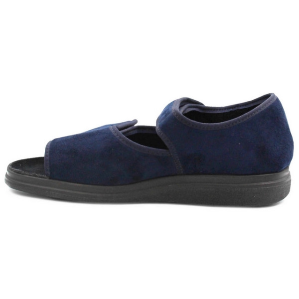 Komfortowe miękkie sandały dla seniora obuwie domowe DR ORTO 989M004