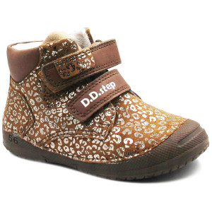 Buty Na Wiosnę Dla Dziewczynki Panterka DD STEP 038-598a