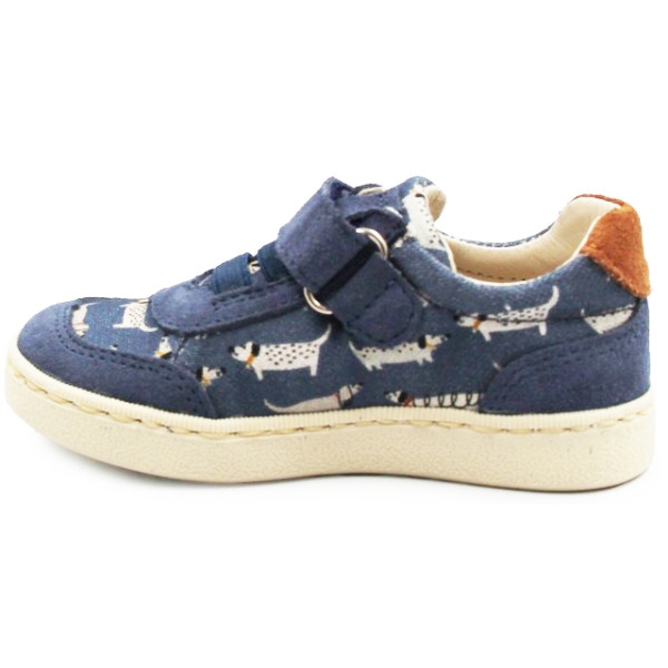 Buty Na Jesień Dla Chłopca Półbuty Mido 20-61 Doggy Blue