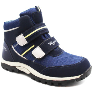 Buty dziecięce na jesień zimę ocieplane Wojtyłko 5z24094 granat