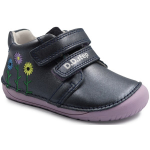 Buty Na Wiosnę Dla Dziewczynki Kwiatuszki BAREFOOT DD STEP S070-42771AQ