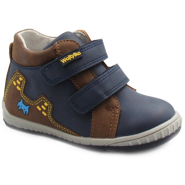 Buty Dla Chłopca Na Wiosnę Wojtyłko 1t24387 Granat