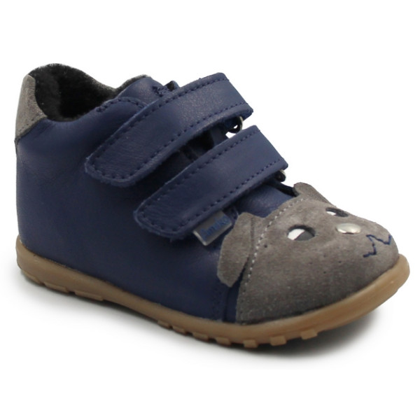 Buty Dla Chłopca Na Wiosnę Jesień Lekko Ocieplane Ameko a19-Canis-Winter-Navy