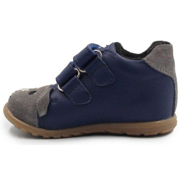 Buty Dla Chłopca Na Wiosnę Jesień Lekko Ocieplane Ameko a19-Canis-Winter-Navy