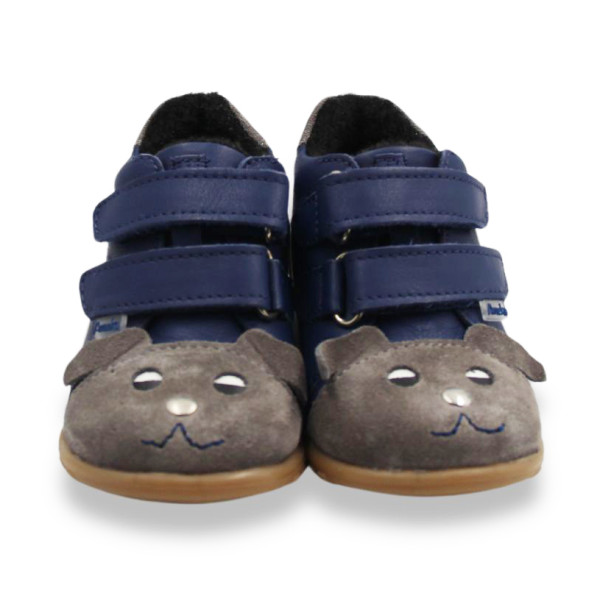 Buty Dla Chłopca Na Wiosnę Jesień Lekko Ocieplane Ameko a19-Canis-Winter-Navy