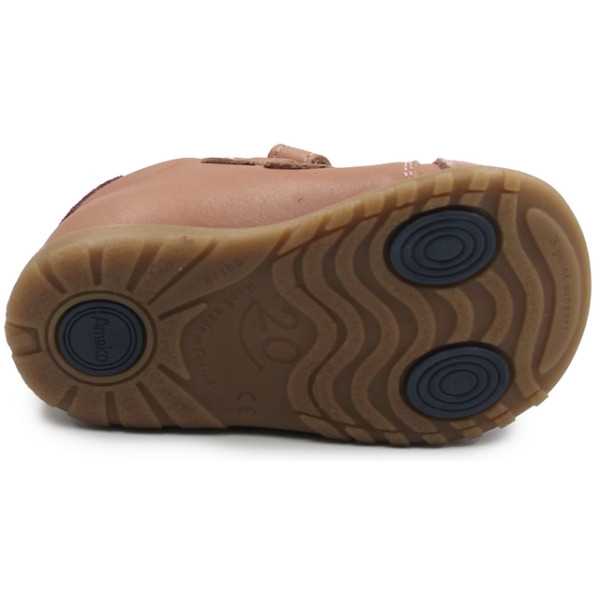 Ocieplane Buty Dla Dziewczynki Na Wiosnę Jesień Ameko a19-Kiti-Winter-Mauve