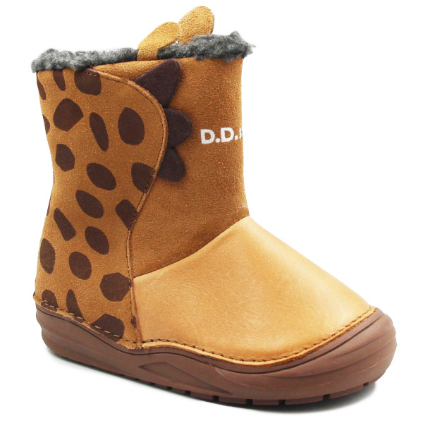 Zimowe buty dla chłopca ocieplane DD STEP W071-369T tygrysek