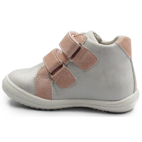 Buty Na Wiosnę Dla Dziewczynki Wojtyłko 2t24386 Srebrny