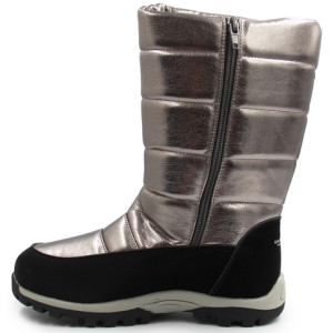 Śniegowce Wysokie Dziewczęce Ocieplane Kozaki Wojtyłko 5z24100 Złoty