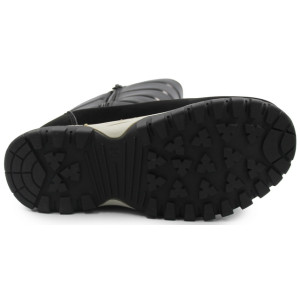 Kozaki Dla Dziewczynki Wysokie Śniegowce z Membraną Wojtyłko 5z24100 Czarny