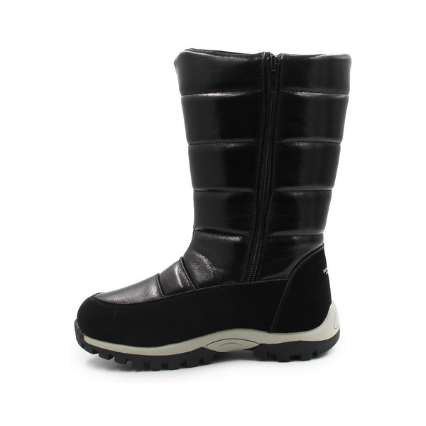 Kozaki Dla Dziewczynki Wysokie Śniegowce z Membraną Wojtyłko 5z24100 Czarny