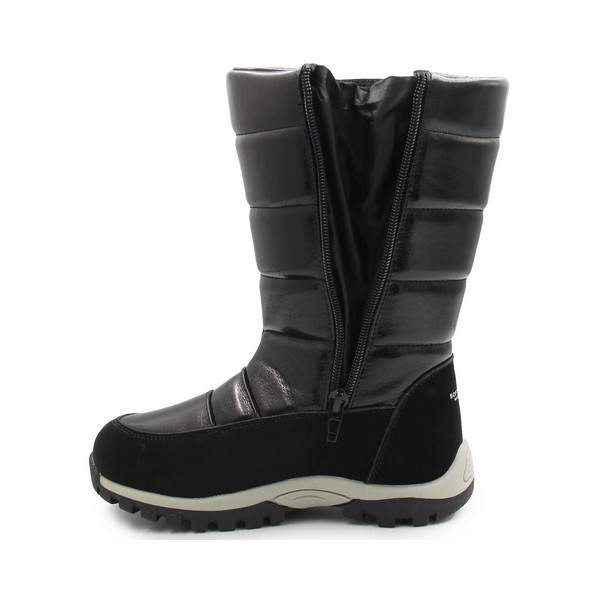 Kozaki Dla Dziewczynki Wysokie Śniegowce z Membraną Wojtyłko 5z24100 Czarny