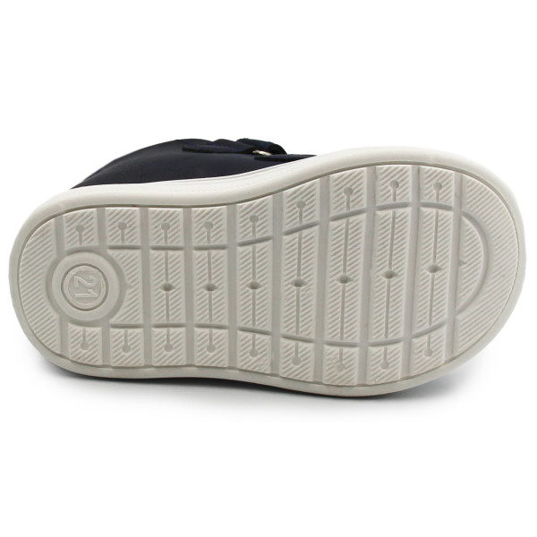 Buty Dla Chłopca Na Wiosnę i Jesień Ocieplane Wojtyłko 1T25053G granat