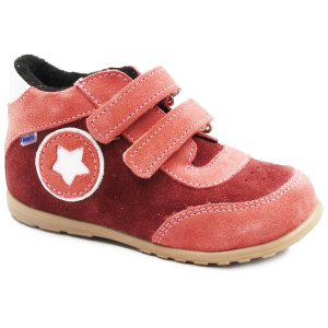 Sportowe buty dla dziewczynki Ocieplane Jesień Ameko Winter-Ruby