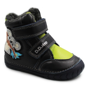 Buty Na Zimę Dla Chłopczyka Ocieplane DD STEP W029-42498BU