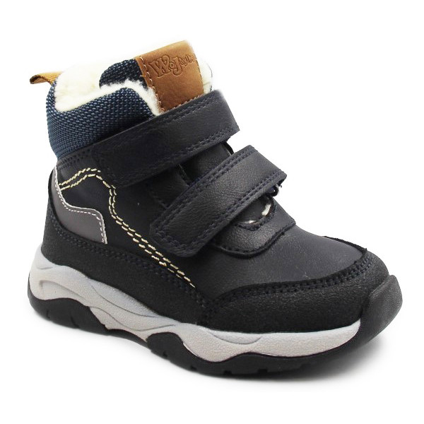 Zimowe Buty Dla Chłopca Wojtyłko 1Z25071G Granat