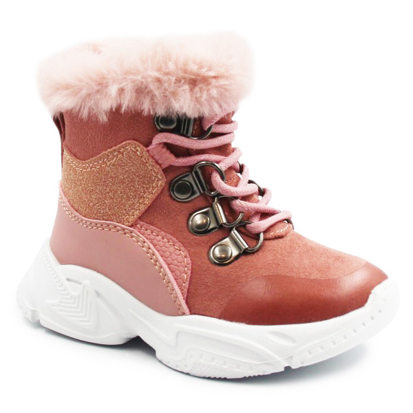 Zimowe Buty Dla Dziewczynki Kozaki Ocieplane Wojtyłko 1Z25070R