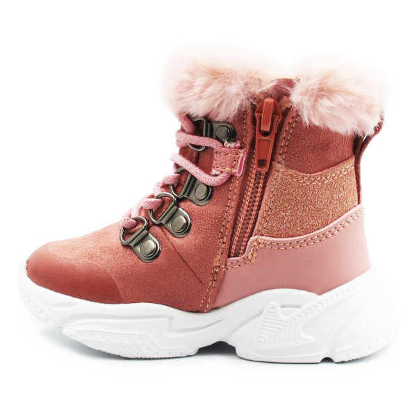 Zimowe Buty Dla Dziewczynki Kozaki Ocieplane Wojtyłko 1Z25070R