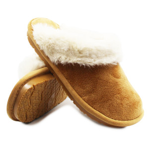 Damskie miękkie kapcie po...