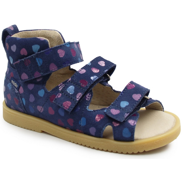 Buty Do Szkoły Dla Dziewczynki Profilaktyczne Mido 815 Jeans Hearts