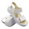 Damskie Sandały Białe...