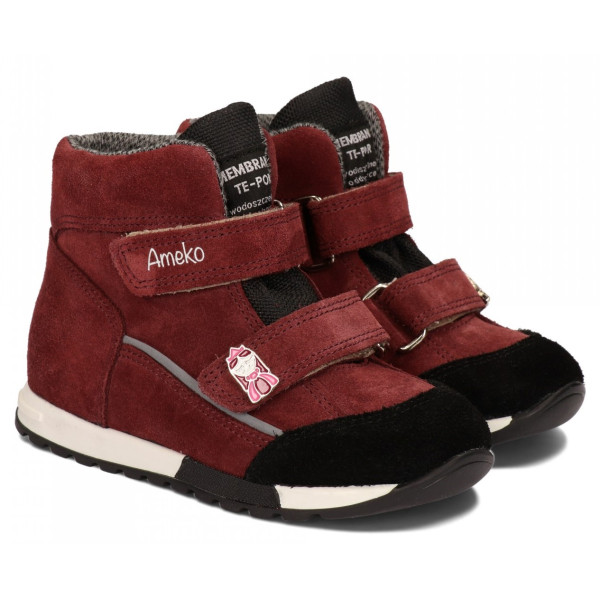 Buty dla dziewczynki wiosna jesień z dodatkową wkładką termoizolacyjną Ameko Lucky-Ruby