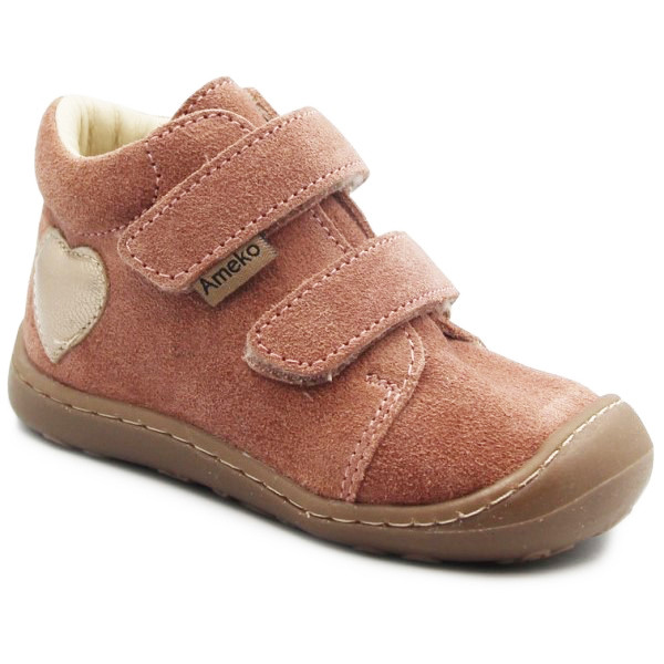 Półbuty Dla Dziewczynki Na Wiosnę Barefoot Ameko Daisy Brownrose