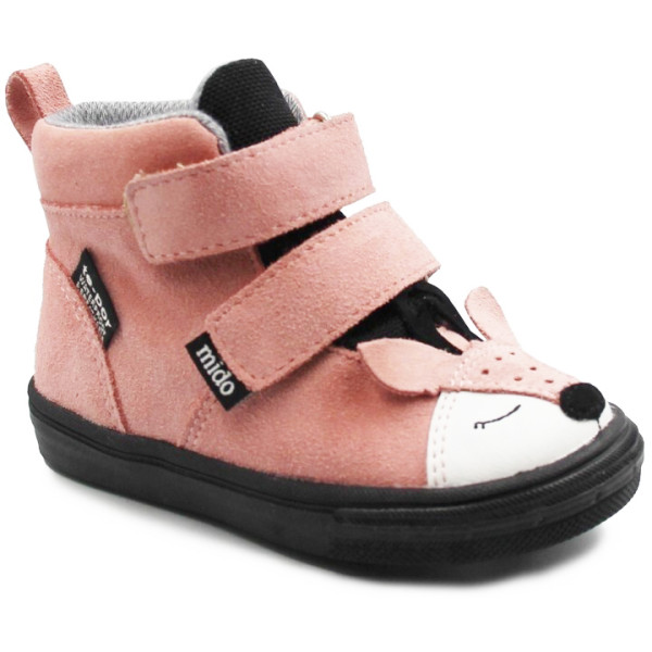 Buty Na Jesień Dla Dziewczynki Ocieplane Kozaczki Mido 32-32 Róż