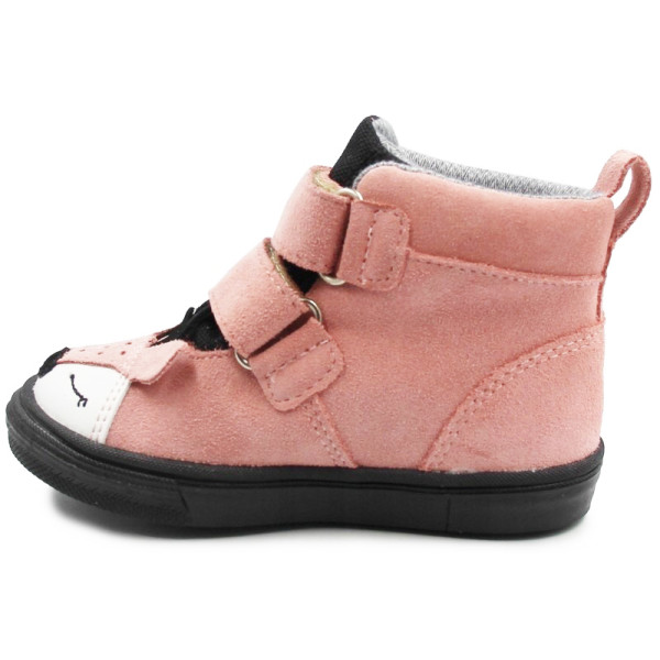 Buty Na Jesień Dla Dziewczynki Ocieplane Kozaczki Mido 32-32 Róż