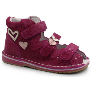 Kapcie profilaktyczne dla dziewczynek do przedszkola Bartek 85500-65