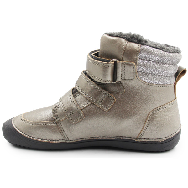 Dziewczęce Buty Zimowe Ocieplane Barefoot Młodzieżowe Zimowe DD STEP W063-4274CL