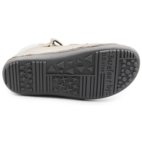 Dziewczęce Buty Zimowe Ocieplane Barefoot Młodzieżowe Zimowe DD STEP W063-4274CL