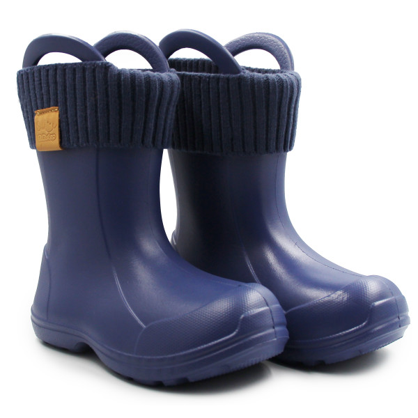 Kalosze Dla Chłopca Ocieplane DD STEP I106-42628